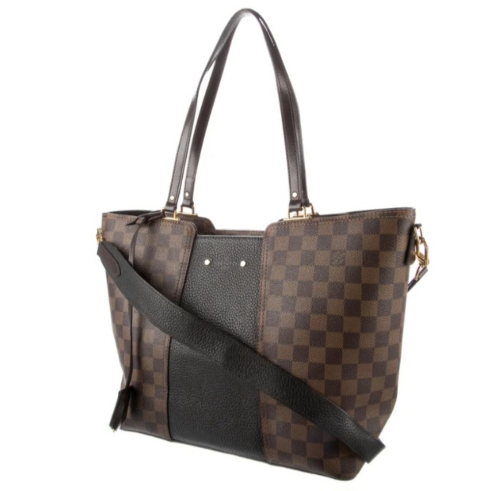 Authentic Louis Vuitton Jersey Brown Tote - Picture 2 of 9